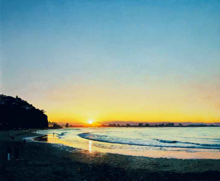 Midwinter sunset 1999